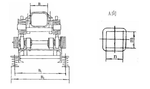 SCG長距離高溫物料振動輸送機(jī)外形簡圖-河南振江機(jī)械